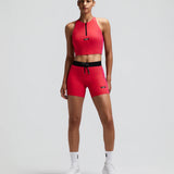 Bandit | Stamina™ Scoop Neck Race Crop - สีดำ 
