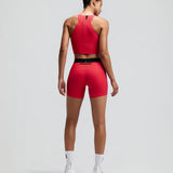 Bandit | Stamina™ Scoop Neck Race Crop - สีดำ 