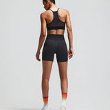 Bandit | Stamina™ Scoop Neck Race Crop - สีดำ 