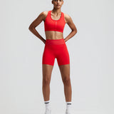 Bandit | Stamina™ Scoop Neck Race Crop - สีดำ 