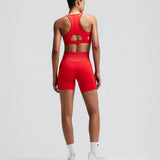 Bandit | Stamina™ Scoop Neck Race Crop - สีดำ 