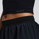 Bandit | Women's StretchKnit™ Pop Stitch™ Run Tank - Black