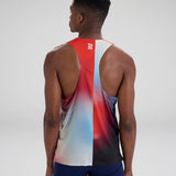 Bandit | Drift™ Racing Singlet - Vintage Blue Gradient
